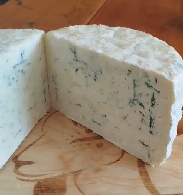 Козий мягкий сыр с голубой плесенью фото 1